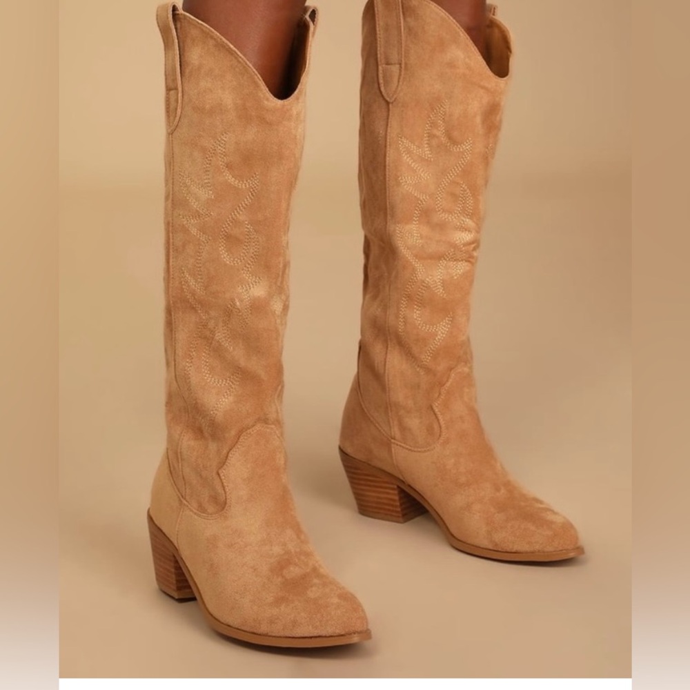 Billini Tan Heeled Boots